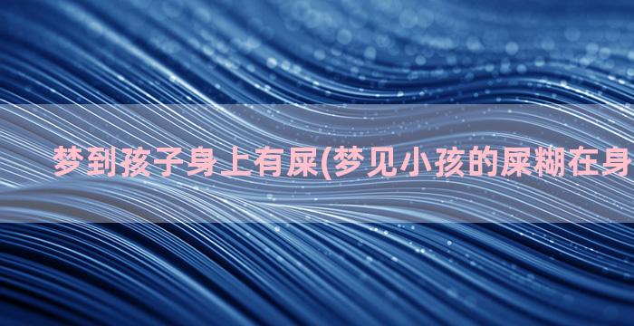 梦到孩子身上有屎(梦见小孩的屎糊在身上的预兆)