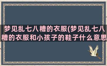 梦见乱七八糟的衣服(梦见乱七八糟的衣服和小孩子的鞋子什么意思)